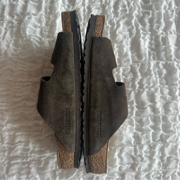 Birkenstock Arizona Mocha Suede Sandals Size 37/6-6.5 - Picture 9 of 10